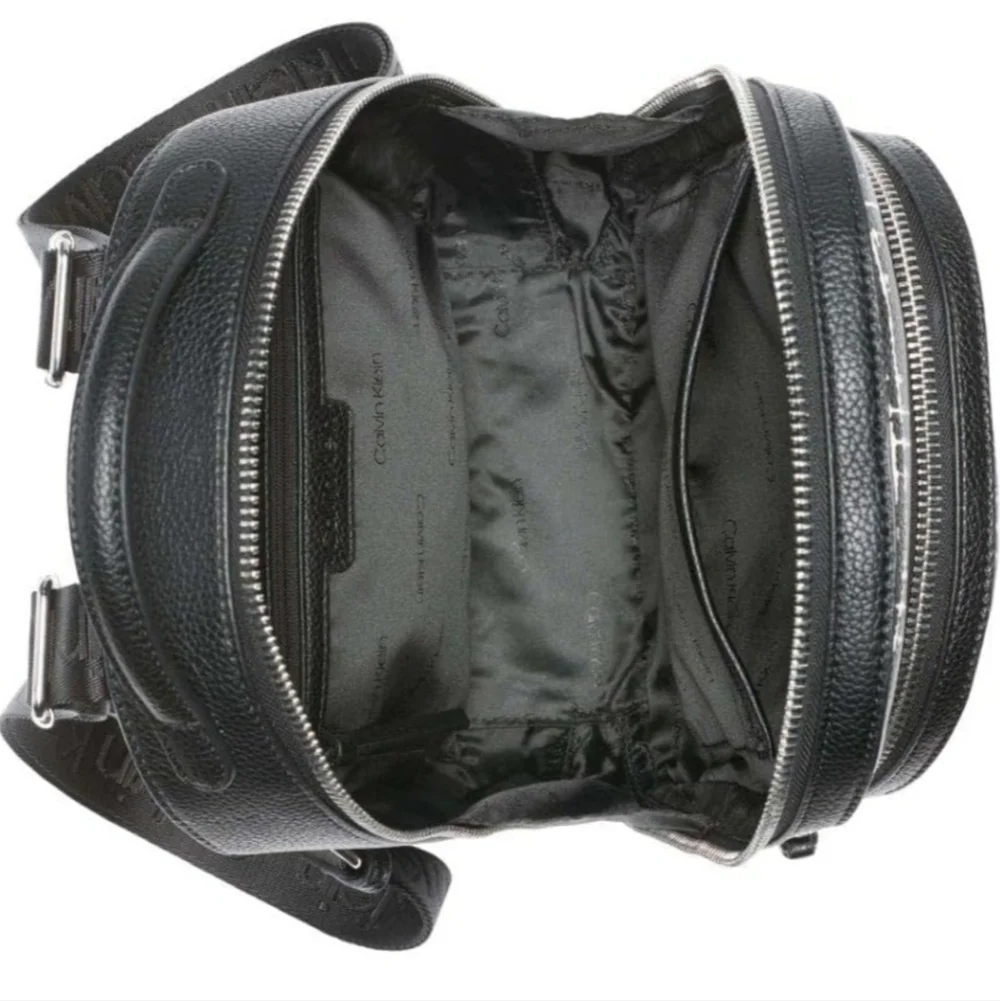 CALVIN KLEIN NWT Estelle Novelty Black & White Backpack